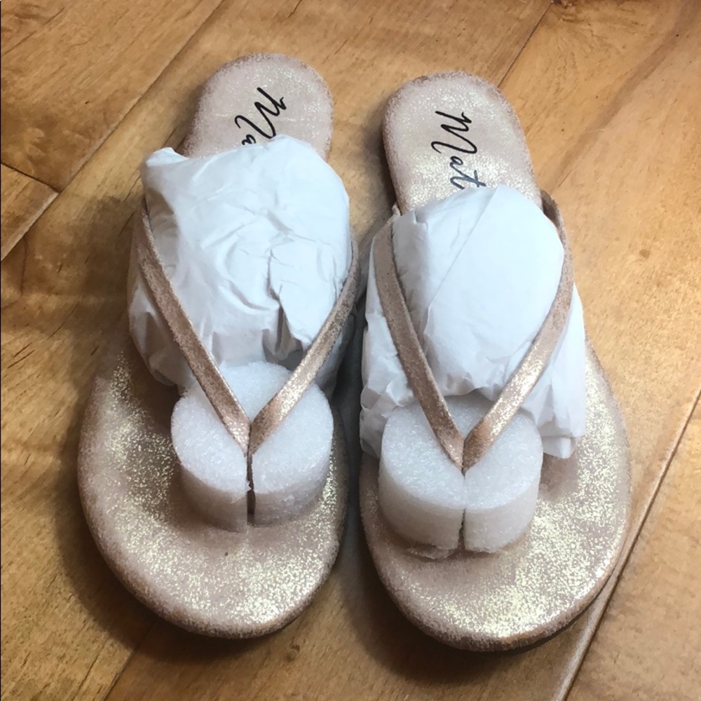 Matisse flip flops